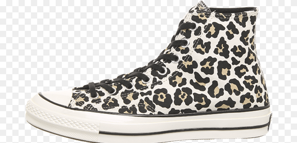 Converse Chuck Taylor All Star Hi 70 Leopard Where To Buy Cheetah Converse Mens, Clothing, Footwear, Shoe, Sneaker Free Png