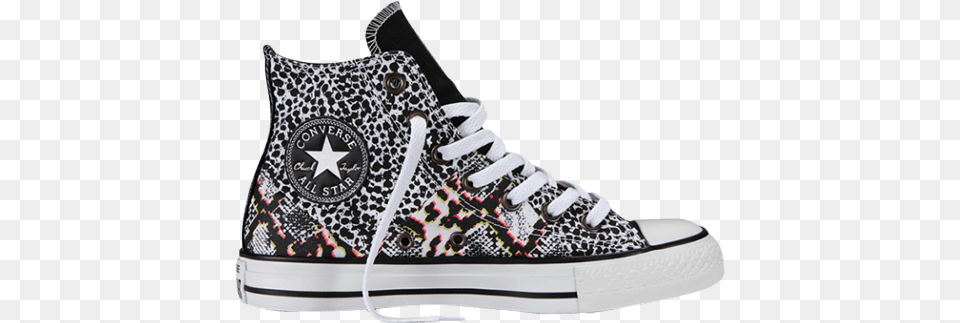 Converse Chuck Taylor All Star Hi Top Animal Print Converse Chuck Taylor Allstar Animal Hi Boots, Clothing, Footwear, Shoe, Sneaker Png Image