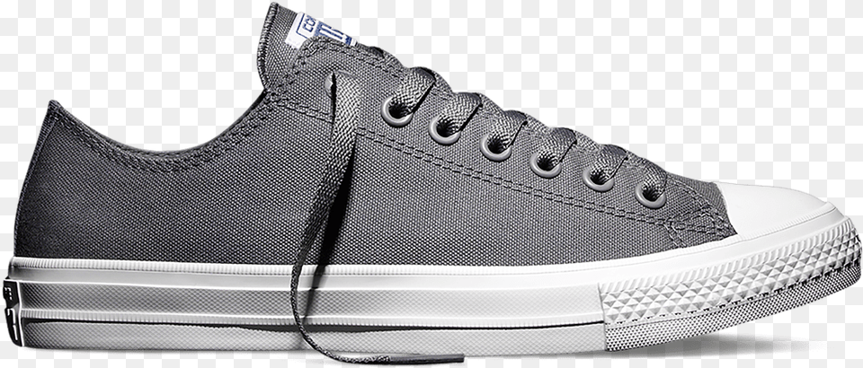Converse Chuck Taylor All Star Ii Low Charcoal Converse Chuck Taylor 2 Grey, Clothing, Footwear, Shoe, Sneaker Free Png Download