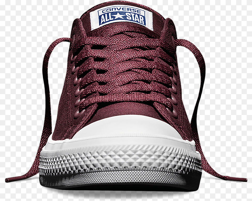 Converse Chuck Taylor All Star Ii Low U0027bordeauxu0027 Chuck All Shoes Front View, Clothing, Footwear, Shoe, Sneaker Free Png