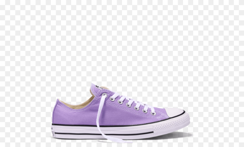Converse Chuck Taylor All Star Low Shoe Canvas Chuck Taylors Lilac, Clothing, Footwear, Sneaker Free Transparent Png