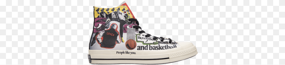Converse Chuck Taylor All Star Move High 102 Converse 70 Beat The World, Clothing, Footwear, Shoe, Sneaker Free Png Download