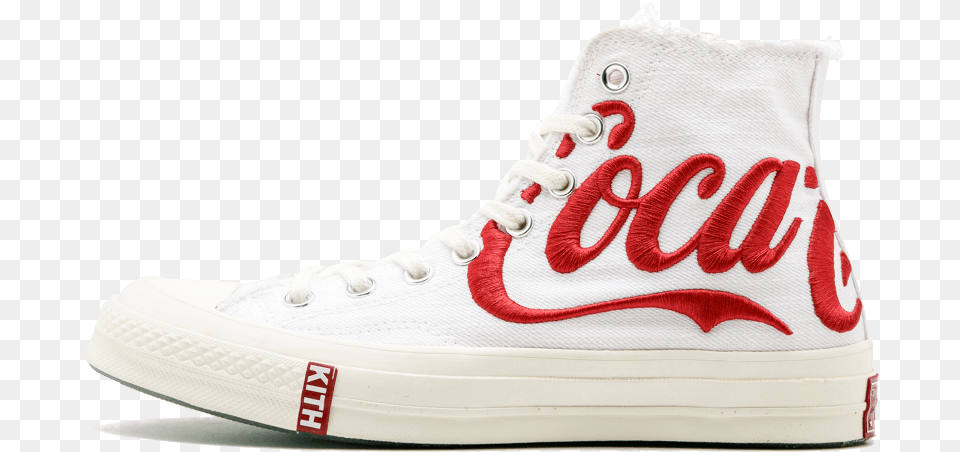 Converse Chuck Taylor X Coca Cola X Kith Sneakers Coca Cola Converse, Clothing, Footwear, Shoe, Sneaker Free Png