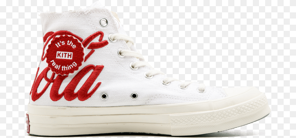 Converse Chuck Taylor X Coca Cola X Kith Sneakers Snowboardboot, Clothing, Footwear, Shoe, Sneaker Png
