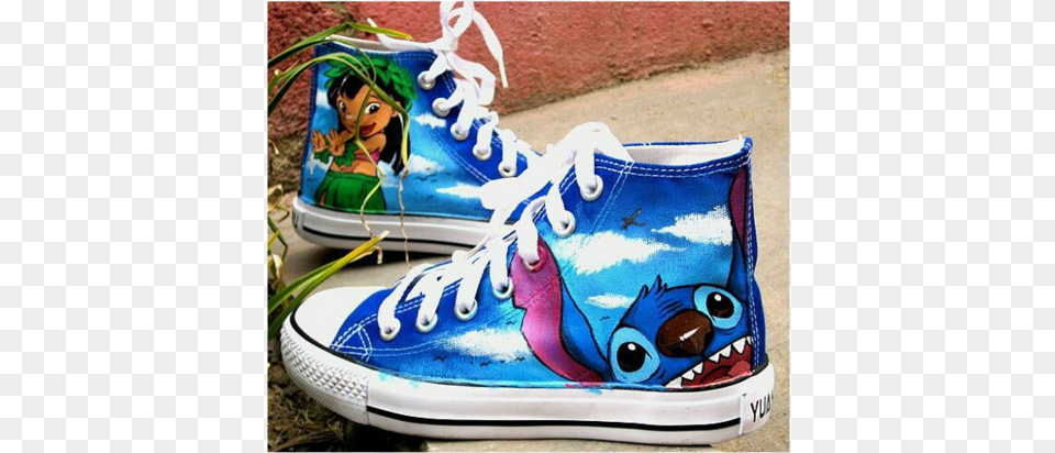 Converse Disney Stitch, Clothing, Footwear, Shoe, Sneaker Free Transparent Png