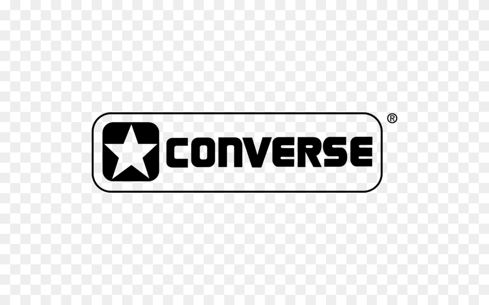 Converse Logo Transparent Vector, Gray Png