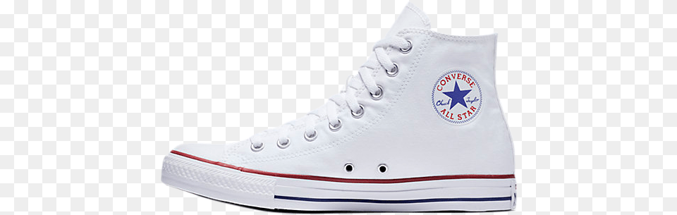Converse White All Star Hi Top All Star American Shoes, Clothing, Footwear, Shoe, Sneaker Png Image