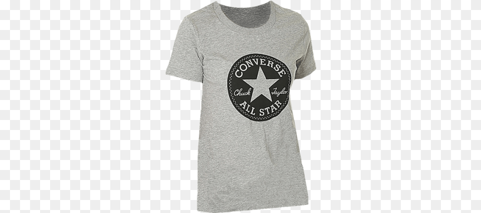 Converse Wmns All Star Logo Tee Converse, Clothing, T-shirt, Shirt Png Image