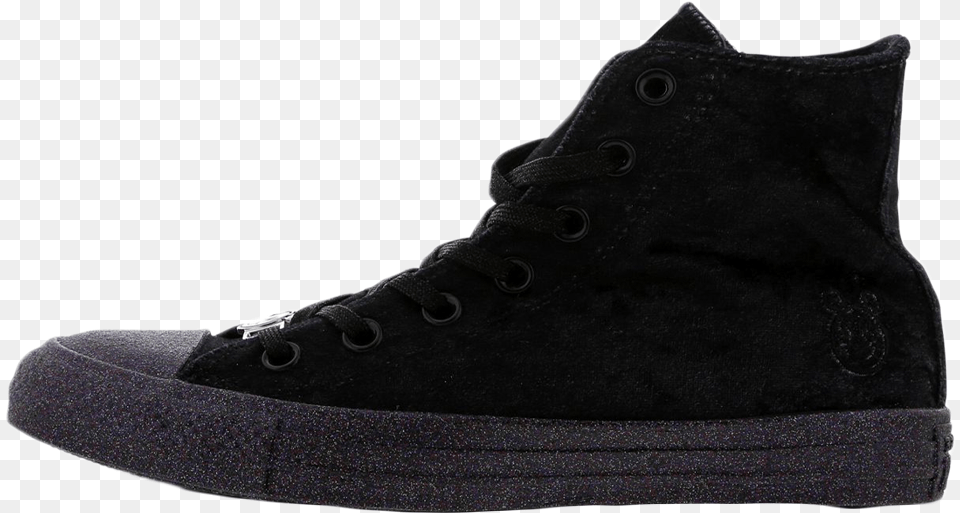 Converse X Miley Cyrus Chuck Taylor All Star Hi Velvet, Clothing, Footwear, Shoe, Sneaker Free Png