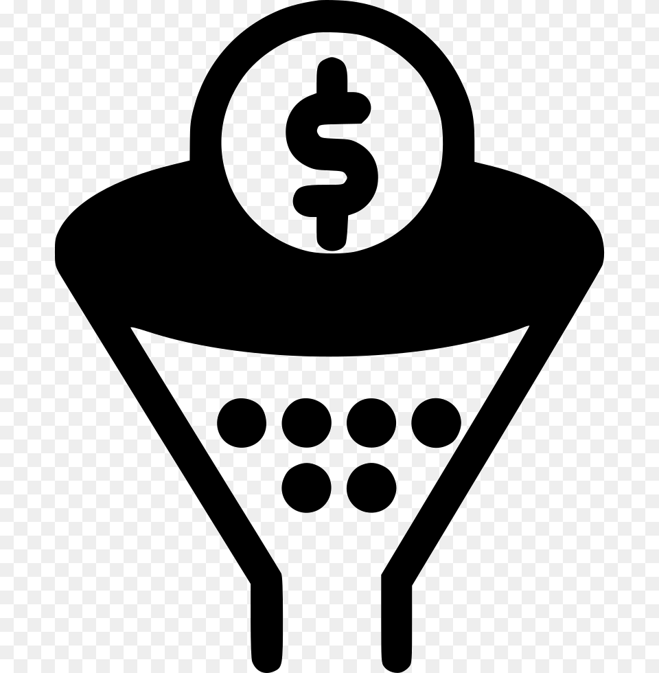 Conversion Funnel Comments Conversion Icon, Stencil, Symbol Png Image