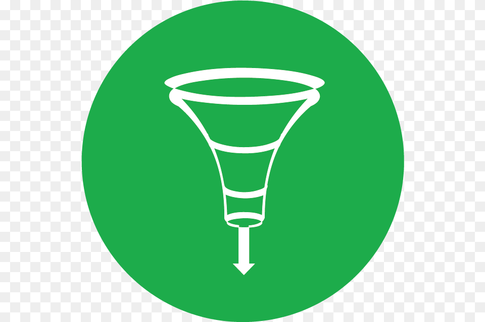 Conversion Funnel Optimization Funnel Icon Green, Light, Lighting Free Transparent Png