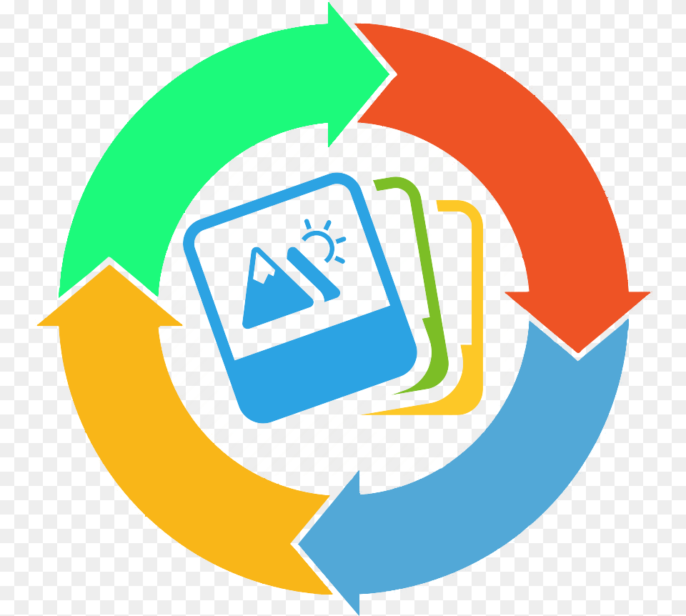 Convert Eps To Jpg Image Format Development Of Management Software Logo, Recycling Symbol, Symbol, Bag, Disk Free Transparent Png