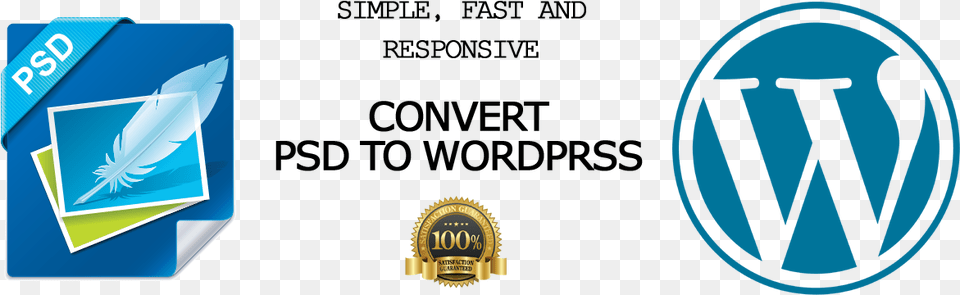 Convert Psd To Wordpress Wordpress, Logo, Badge, Symbol Free Png