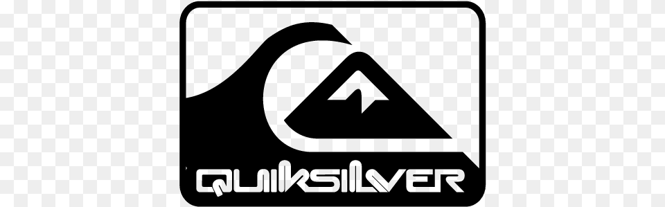 Convert To Base64 Quiksilver Logo Quiksilver, Triangle, Device, Grass, Lawn Free Png Download
