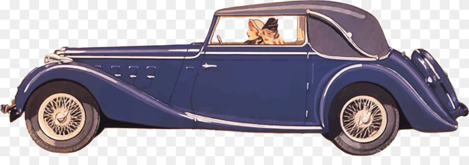 Convertible Car Vintage Car, Transportation, Vehicle, Hot Rod, Antique Car Free Png Download