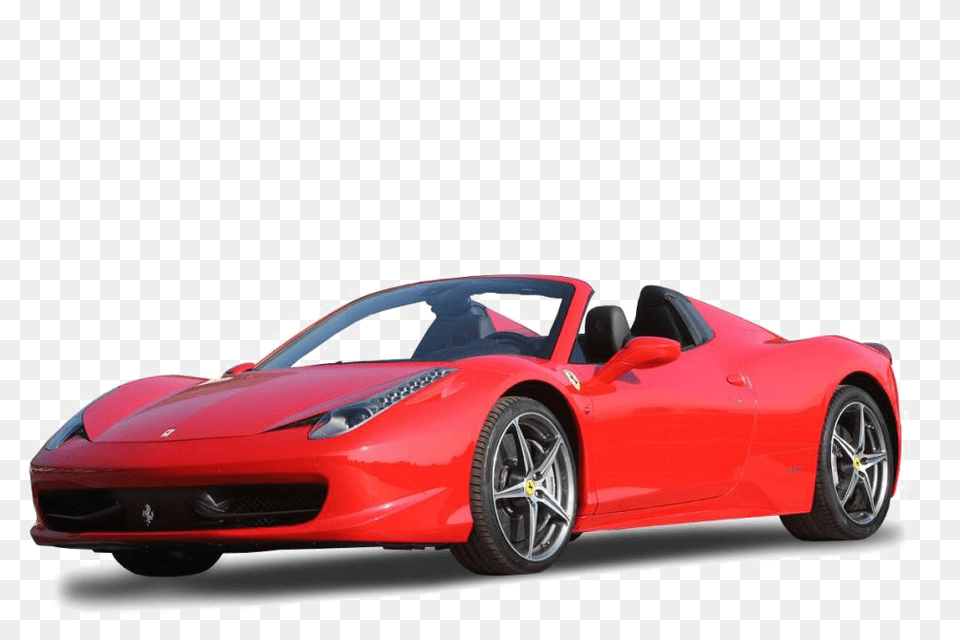 Convertible Ferrari Arts, Car, Vehicle, Transportation, Alloy Wheel Png Image