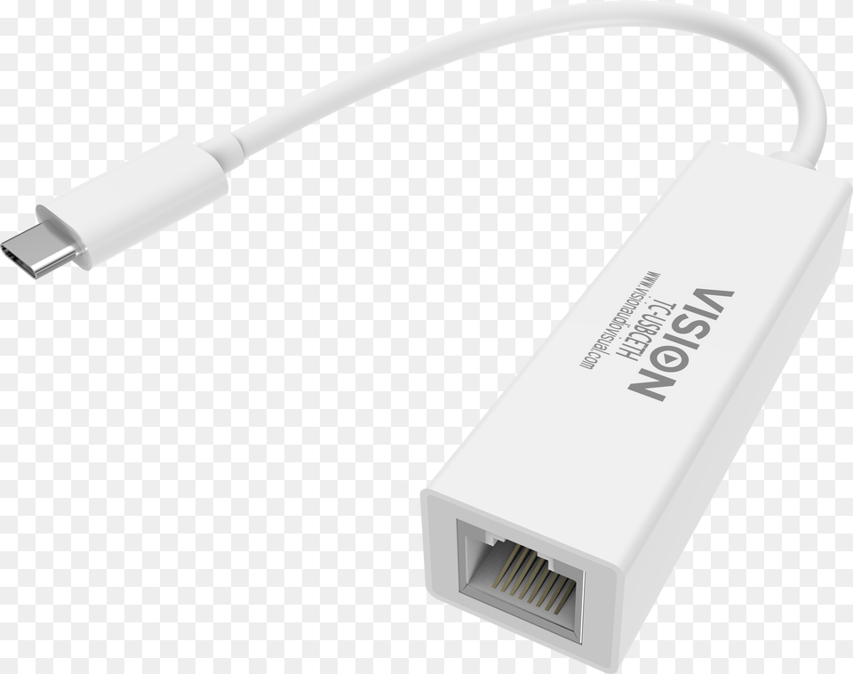 Converts A Usb Port On A Laptop Into An Rj45 Ethernet Cat6 To Usb C, Adapter, Electronics Free Png