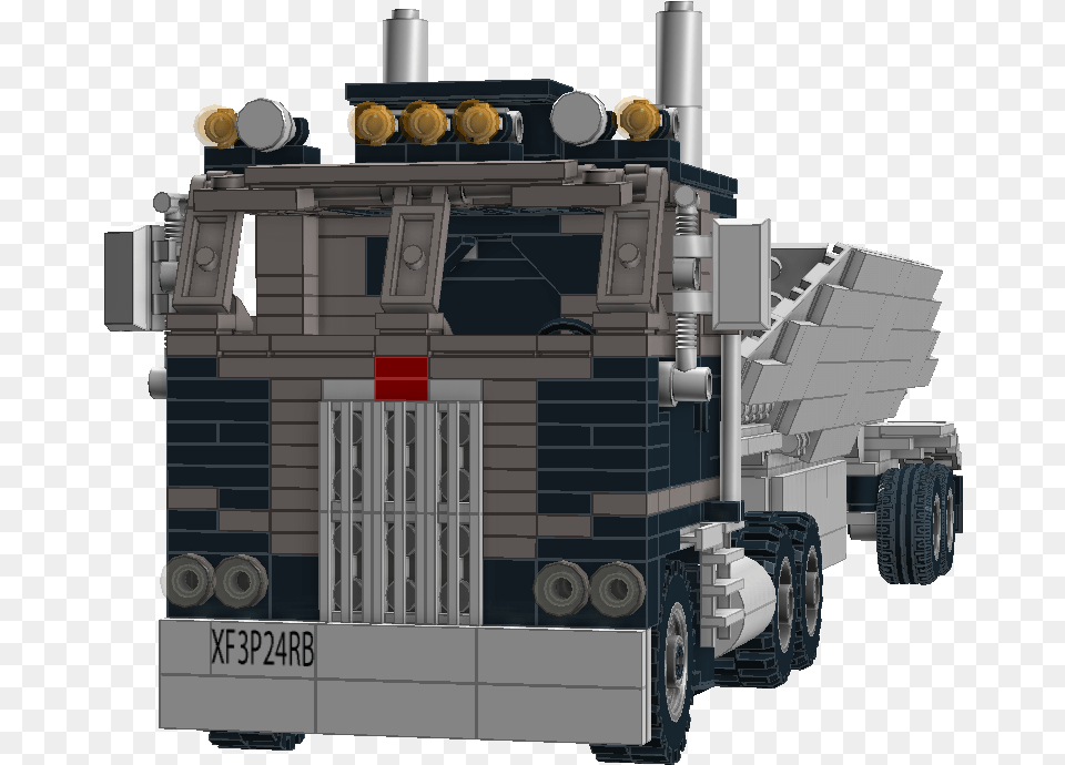 Convoy Lizard Tongue Lego, Trailer Truck, Transportation, Truck, Vehicle Png Image