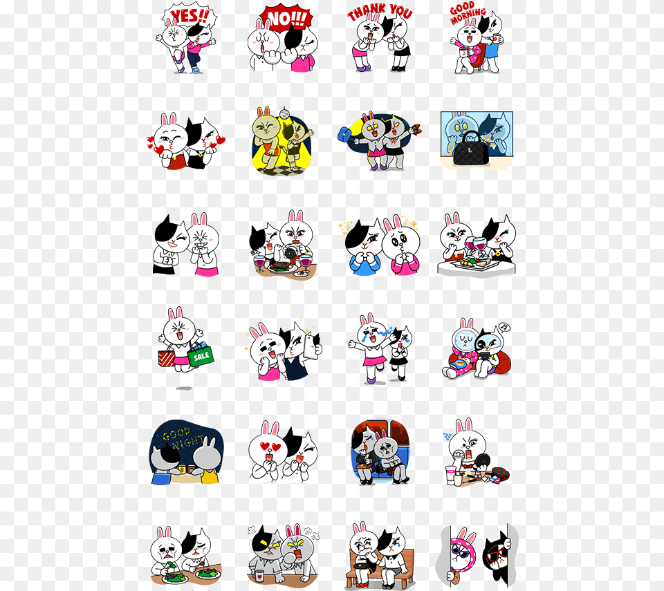 Cony Jessica Line Sticker, Baby, Person, Head, Face Free Png Download
