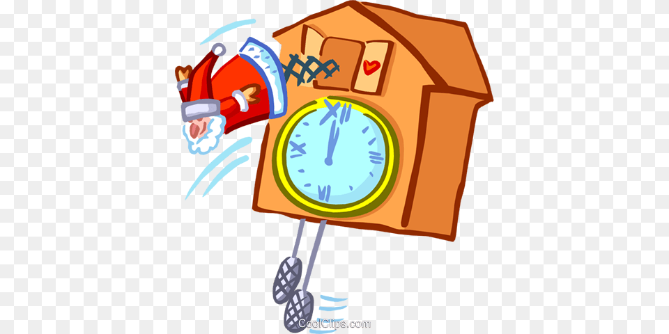 Coo Coo Clock Royalty Vector Clip Art Illustration, Analog Clock, Dynamite, Weapon Free Png