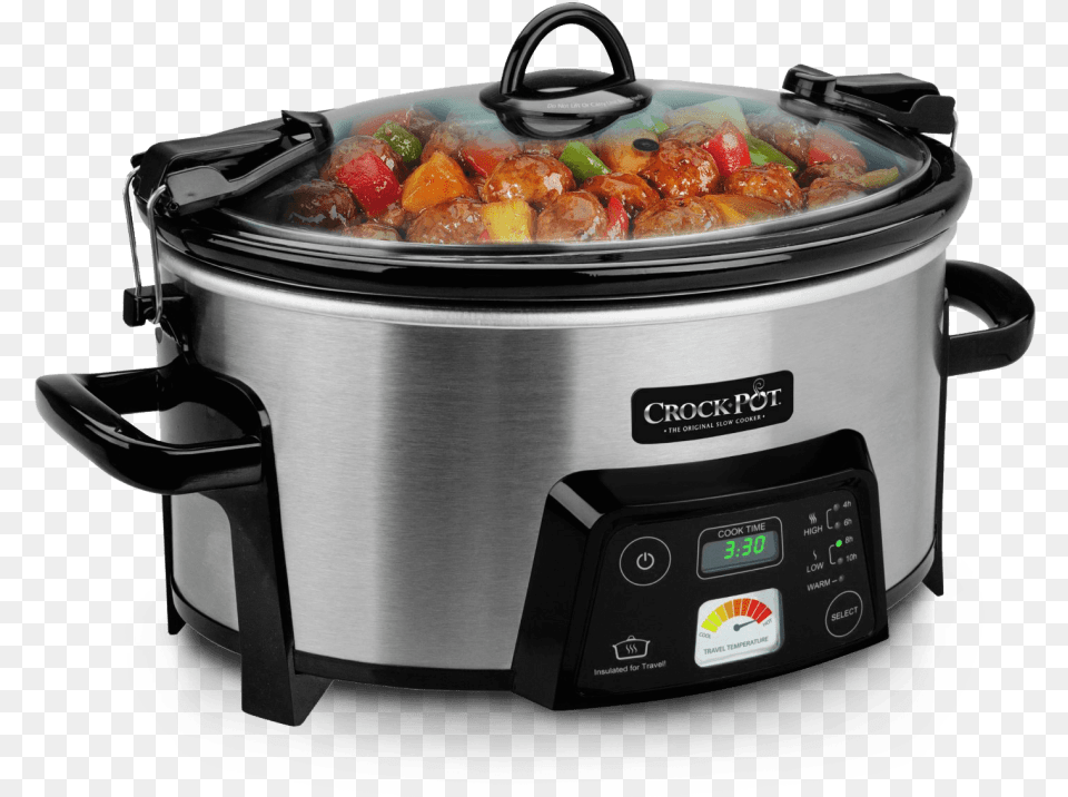 Cook And Carry Crock Pot, Appliance, Cooker, Device, Electrical Device Png Image