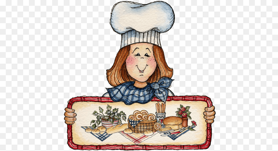 Cook Baking By Laurie Furnell Hugbug Receitas Clipart, Adult, Plant, Person, Woman Free Png