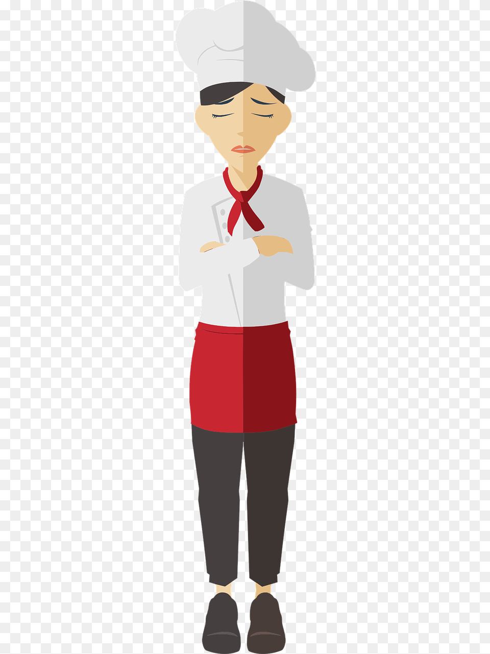 Cook Cartoon Woman, Accessories, Tie, Formal Wear, Person Free Transparent Png