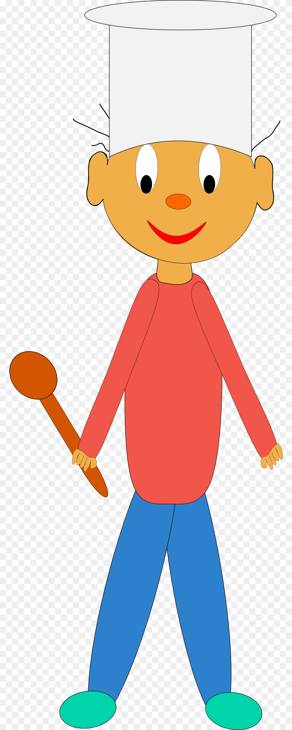 Cook Clip Arts Chef Cartoon, Cutlery, Spoon, Person, Face Png Image