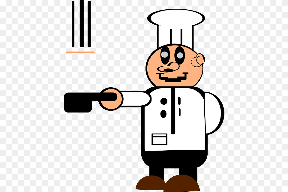 Cook Clipart Chef Cooking Clip Art Chef Cooking, Robot, Cutlery, Device, Grass Png Image