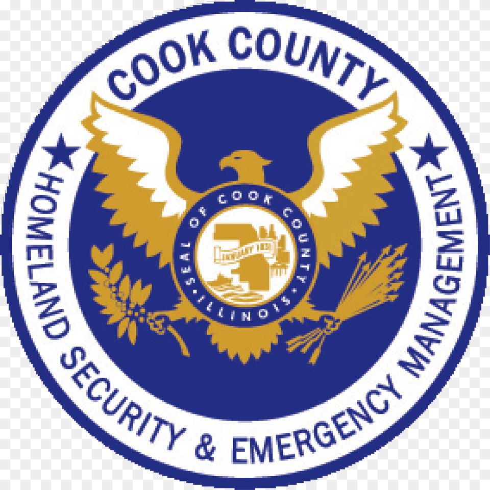 Cook County Homeland Security Emergency Management, Badge, Emblem, Logo, Symbol Free Png