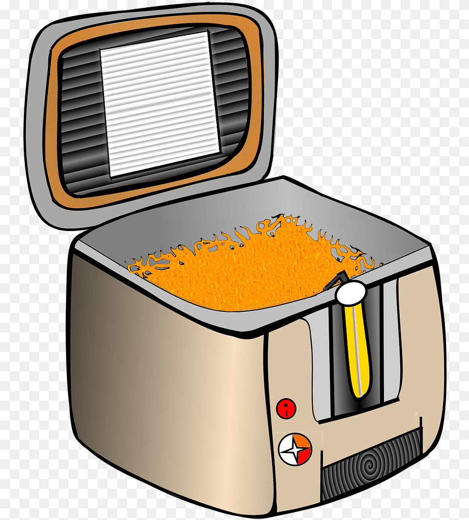 Cook Deep Fryer Clip Art, Device, Appliance, Electrical Device, Toaster Png Image