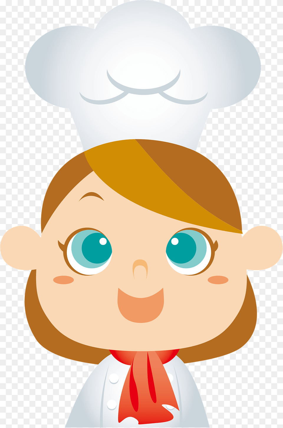 Cook Girl Clipart, Clothing, Hat, Animal, Fish Free Transparent Png