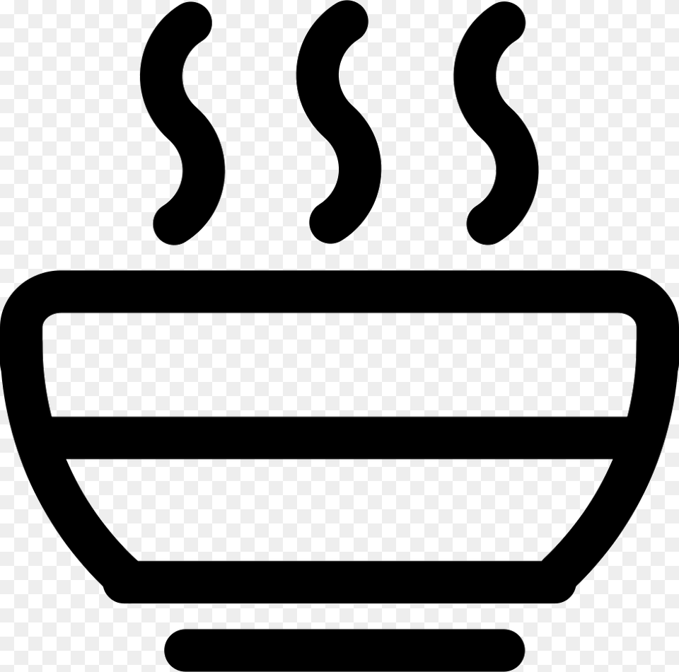 Cook Icon Cooking Icon Bowl, Stencil, Soup Bowl Free Png Download