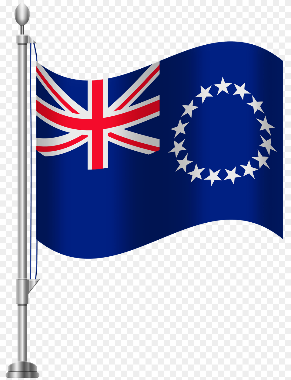 Cook Islands Flag Clip Art Png