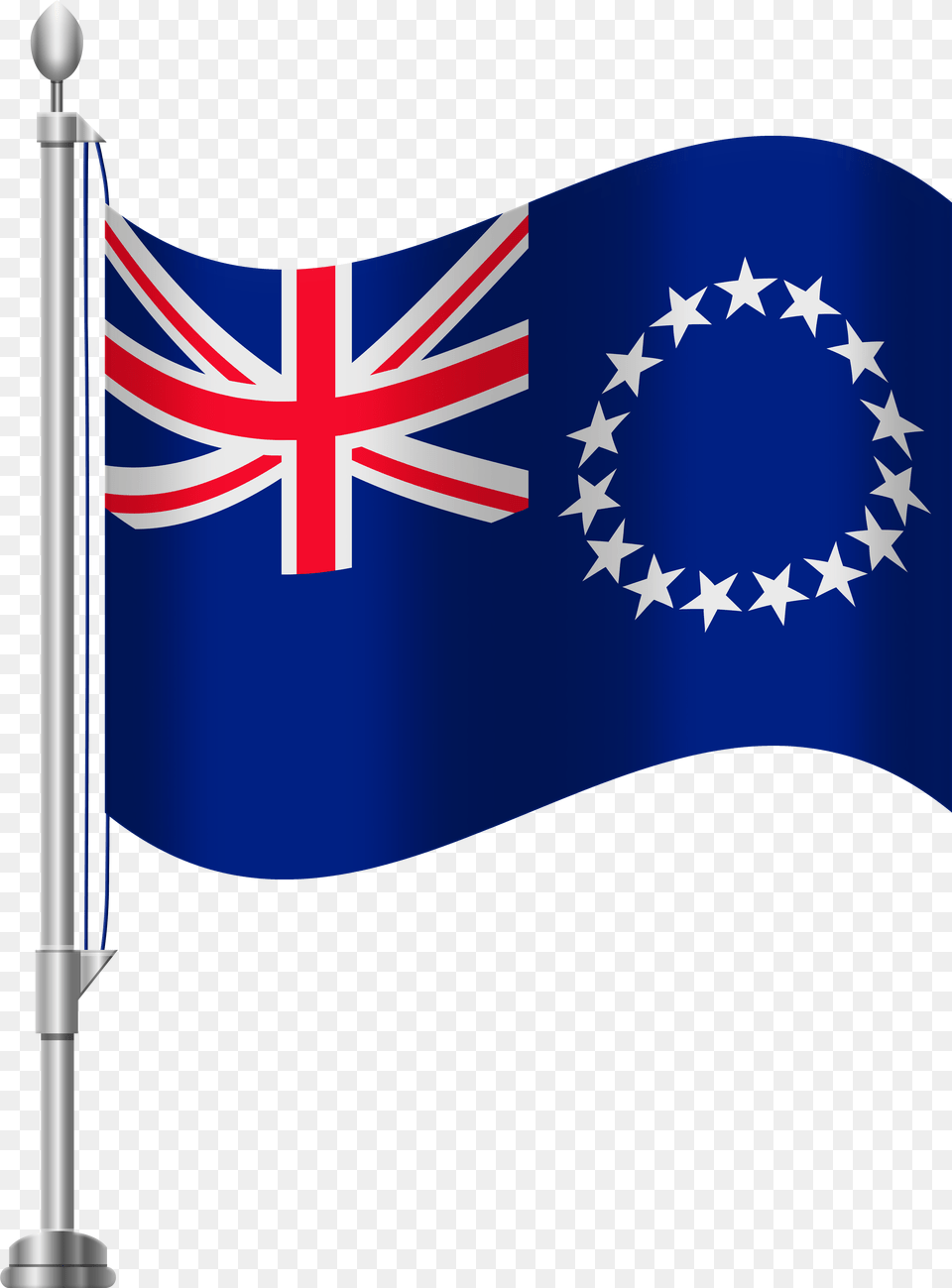 Cook Islands Flag Clip Art Png