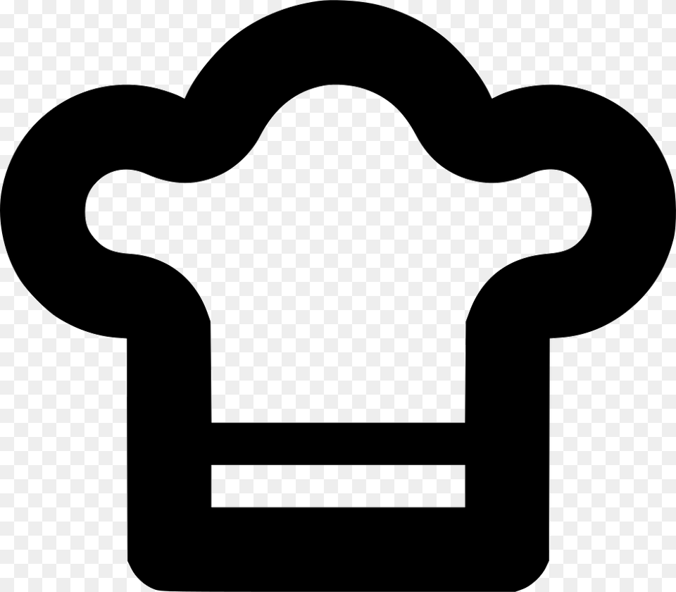 Cook Kitchen Chef Hat Restaurant Svg Food Hat Icon, Stencil Png