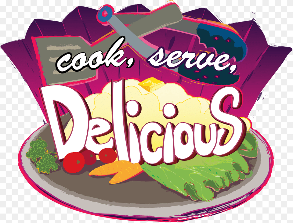 Cook Serve Delicious Logo, Food, Birthday Cake, Cake, Cream Png