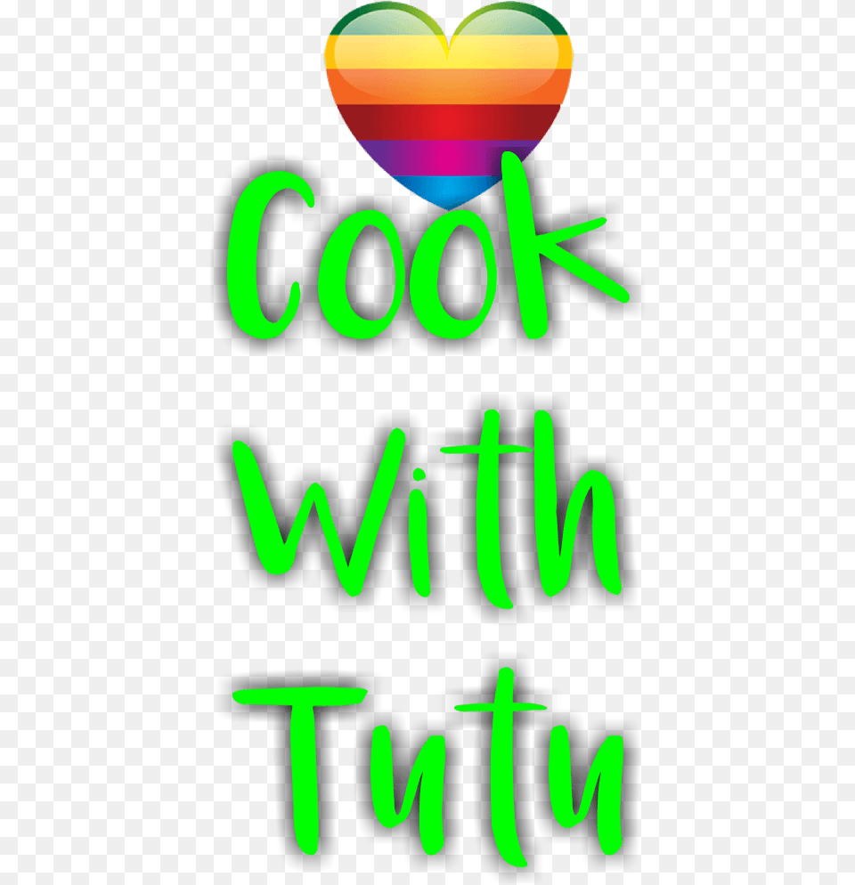 Cook With Tutu Heart, Light, Text Free Png