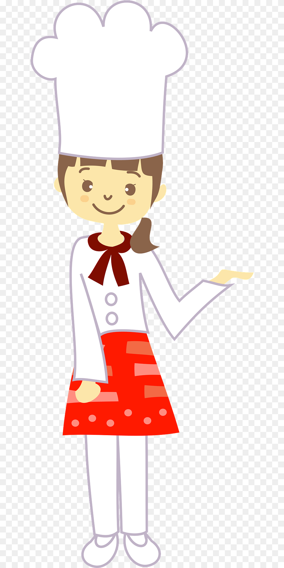 Cook Woman Acting As A Guide Clipart, Baby, Person, Face, Head Png Image