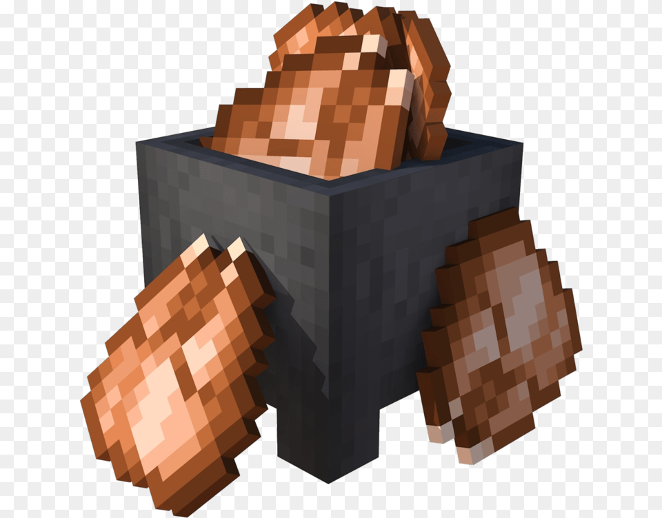 Cooked Chicken Minecraft Cauldron, Brick, Mineral Free Png Download