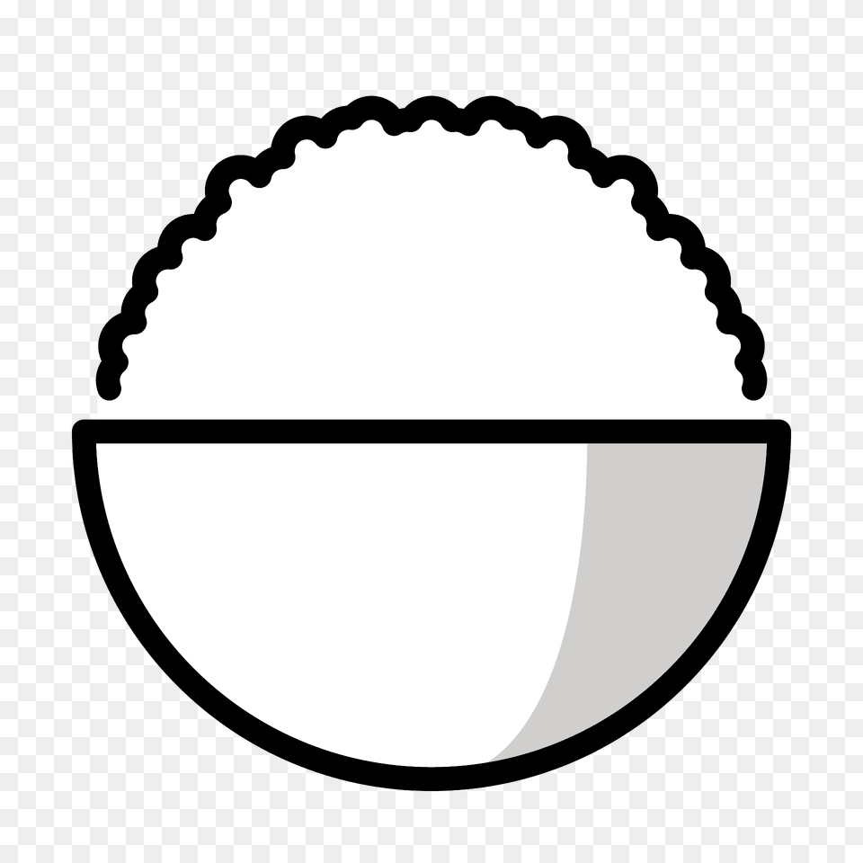 Cooked Rice Emoji Clipart, Sphere Free Png