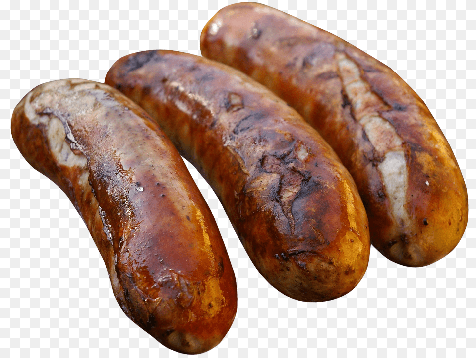 Cooked Sausage On Bbq, Bread, Food Png Image