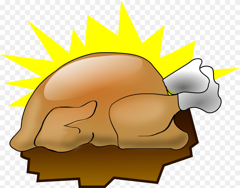 Cooked Turkey Clipart Bclipart Animated Turkey Thanksgiving, Animal, Fish, Sea Life, Shark Png Image