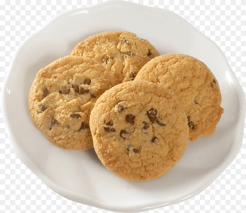Cookie, Food, Sweets, Bread, Plate Free Png Download