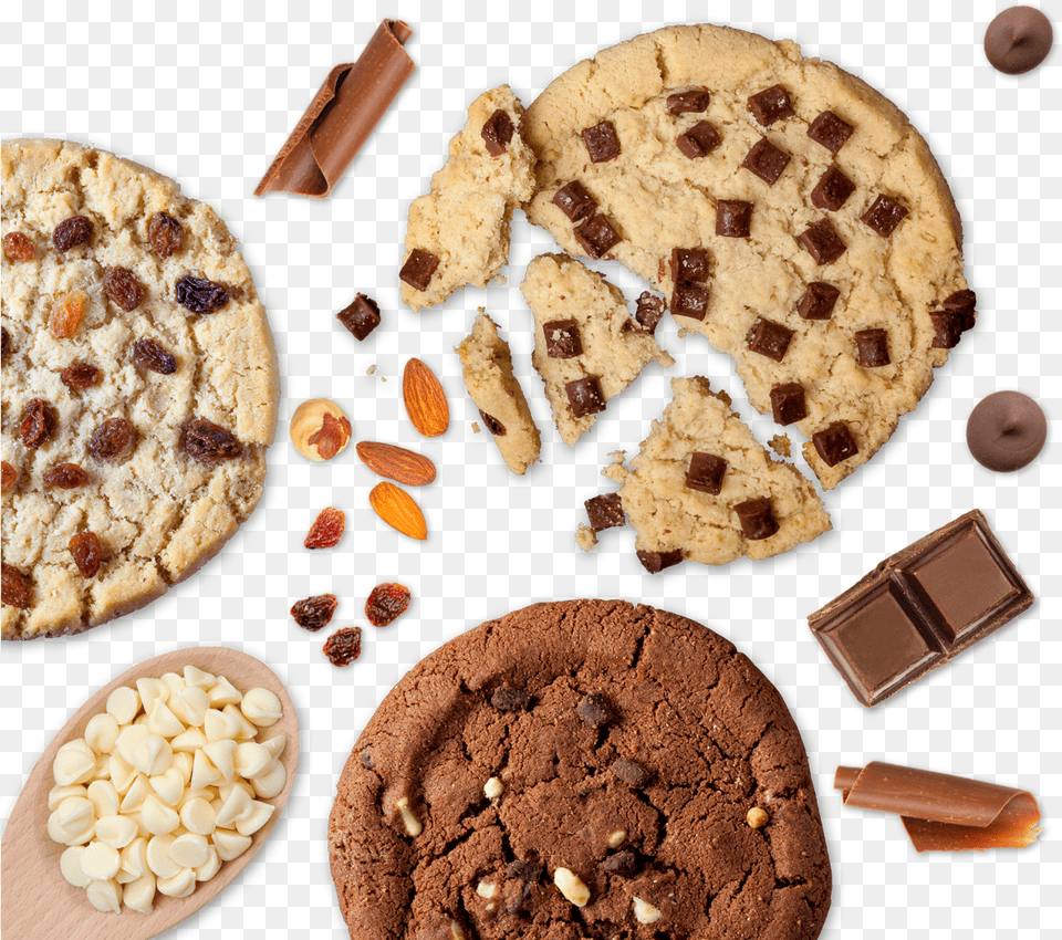 Cookie, Food, Sweets, Chocolate, Dessert Png Image
