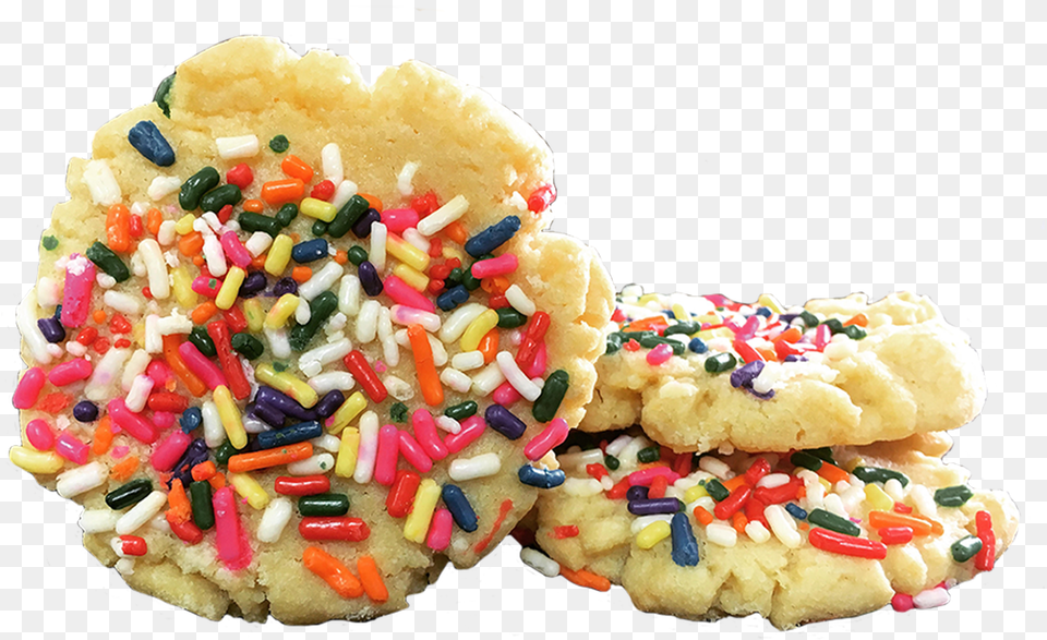 Cookie, Food, Sprinkles, Sweets, Cream Png