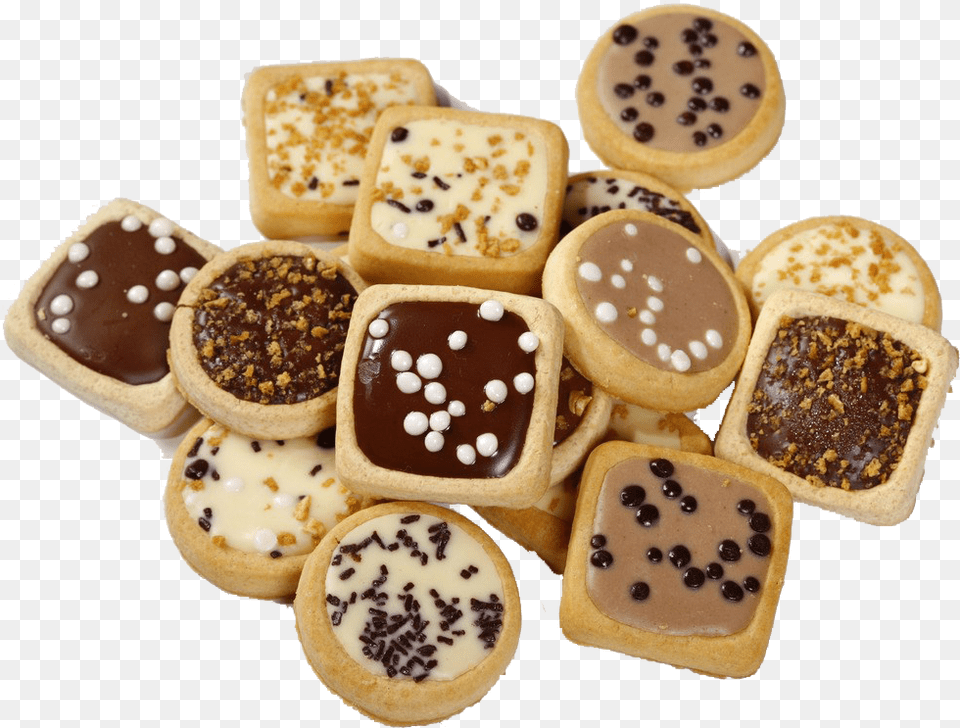 Cookie Background Image Petit Four, Chocolate, Dessert, Food, Sweets Free Transparent Png