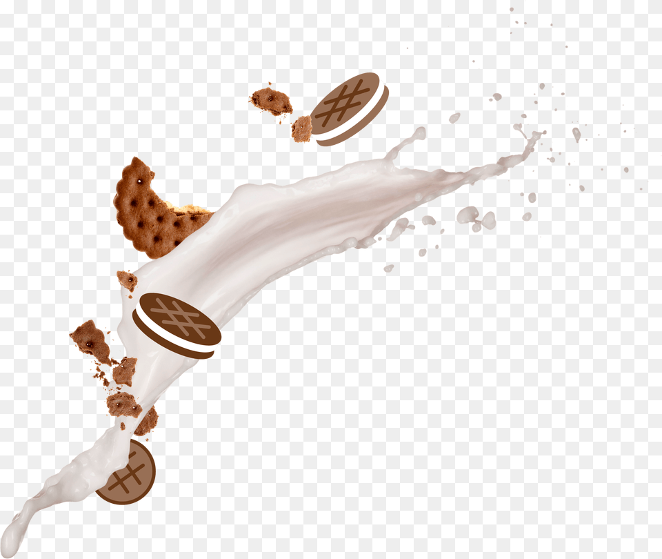 Cookie Cat, Beverage, Milk, Dairy, Food Png Image