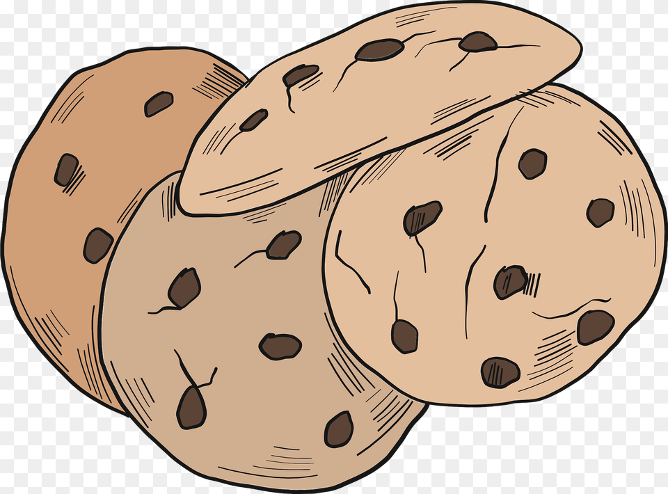 Cookie Clipart, Person, Face, Head, Food Free Transparent Png