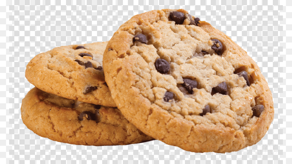 Cookie Clipart Chocolate Chip Cookie Peanut Biscuit, Food, Sweets, Bread, Burger Png